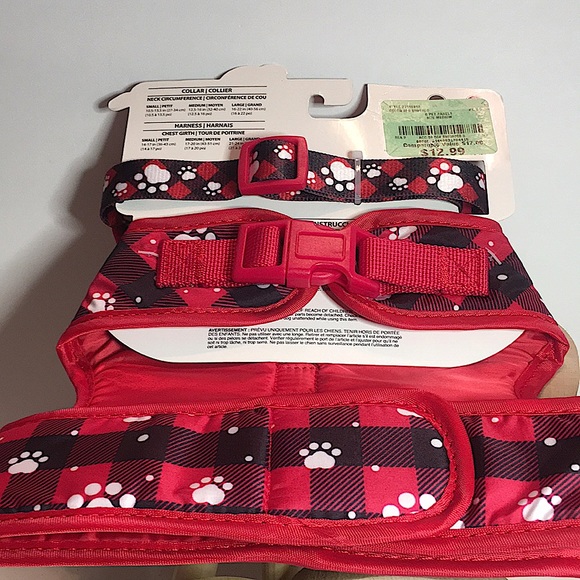 NEW DOG COLLAR & HARNESS SET SIZE M - Picture 8 of 9